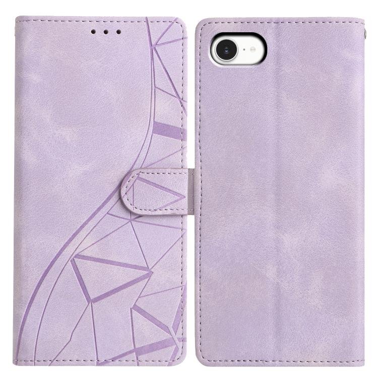 Triangles Embossed Leather Phone Case, For iPhone 17e / 16e, For iPhone 16 Pro Max Triangles Embossed Leather Phone Case, For iPhone 17e / 16e, For iPhone 16 Pro Max