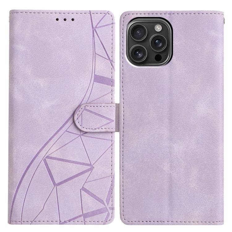 Triangles Embossed Leather Phone Case, For iPhone 14 Pro Max, For iPhone 7 / 8 / SE 2022 Triangles Embossed Leather Phone Case, For iPhone 14 Pro Max, For iPhone 7 / 8 / SE 2022