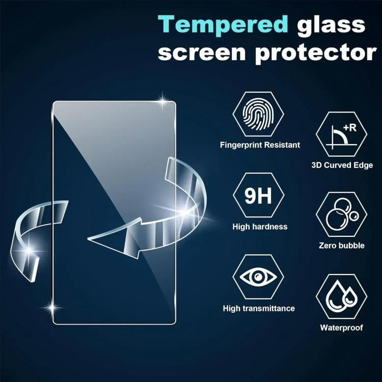 Dust-Free Warehouse HD Curved Edge Tempered Film, For Nintendo Switch 2, For Nintendo Switch OLED...