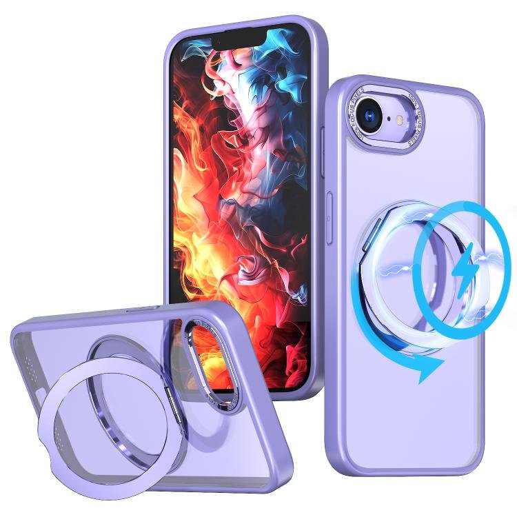 kalebol MagSafe Metal Ring Holder Phone Case, For iPhone 17e / 16e kalebol MagSafe Metal Ring Holder Phone Case, For iPhone 17e / 16e