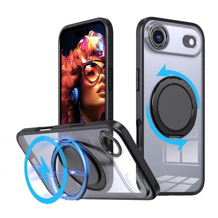 Kalebol 360-degree Rotating MagSafe Magnetic Holder Phone Case, For iPhone Air Kalebol 360-degree Rotating MagSafe Magnetic Holder Phone Case, For iPhone Air