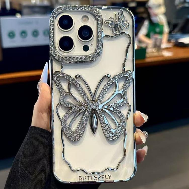 Hollow Butterfly Electroplating TPU Phone Case, For iPhone 13 Pro, For iPhone 13… Hollow Butterfly Electroplating TPU Phone Case, For iPhone 13 Pro, For iPhone 13…