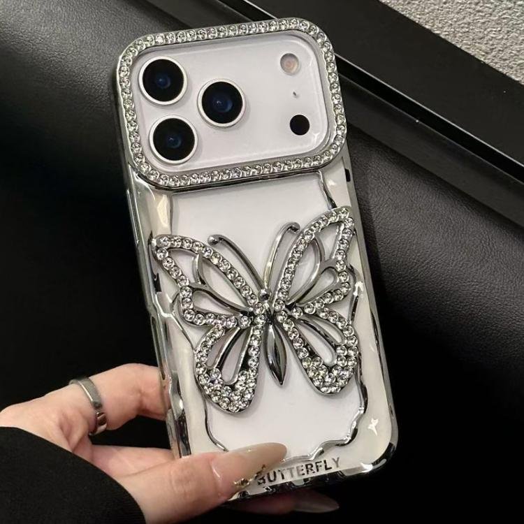Hollow Butterfly Electroplating TPU Phone Case, For iPhone 17 Pro, For iPhone 17… Hollow Butterfly Electroplating TPU Phone Case, For iPhone 17 Pro, For iPhone 17…