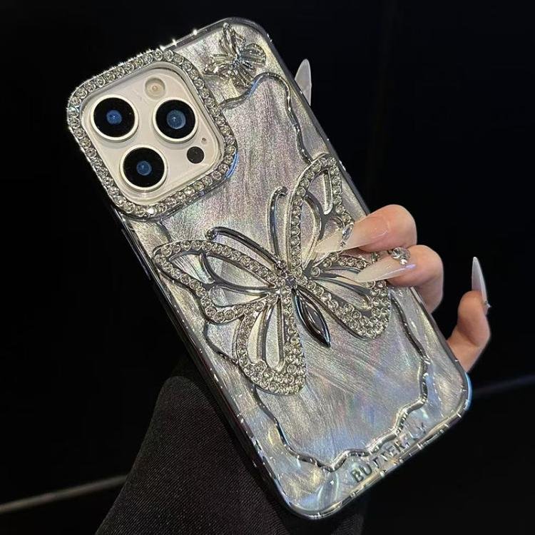 Butterfly Electroplating TPU Phone Case with Epoxy Cardboard… Butterfly Electroplating TPU Phone Case with Epoxy Cardboard…