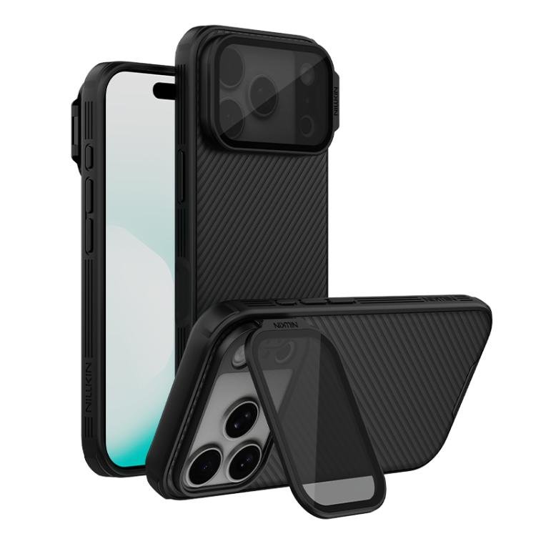 NILLKIN Black Mirror Prop CD Texture Transparent Mirror Cover Phone Case, For iPhone 18 Pro… NILLKIN Black Mirror Prop CD Texture Transparent Mirror Cover Phone Case, For iPhone 18 Pro…
