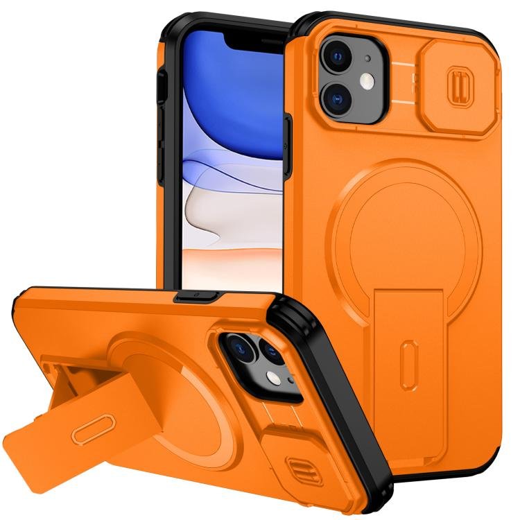 Sliding Camshield MagSafe Holder Phone Case, For iPhone 11 Sliding Camshield MagSafe Holder Phone Case, For iPhone 11