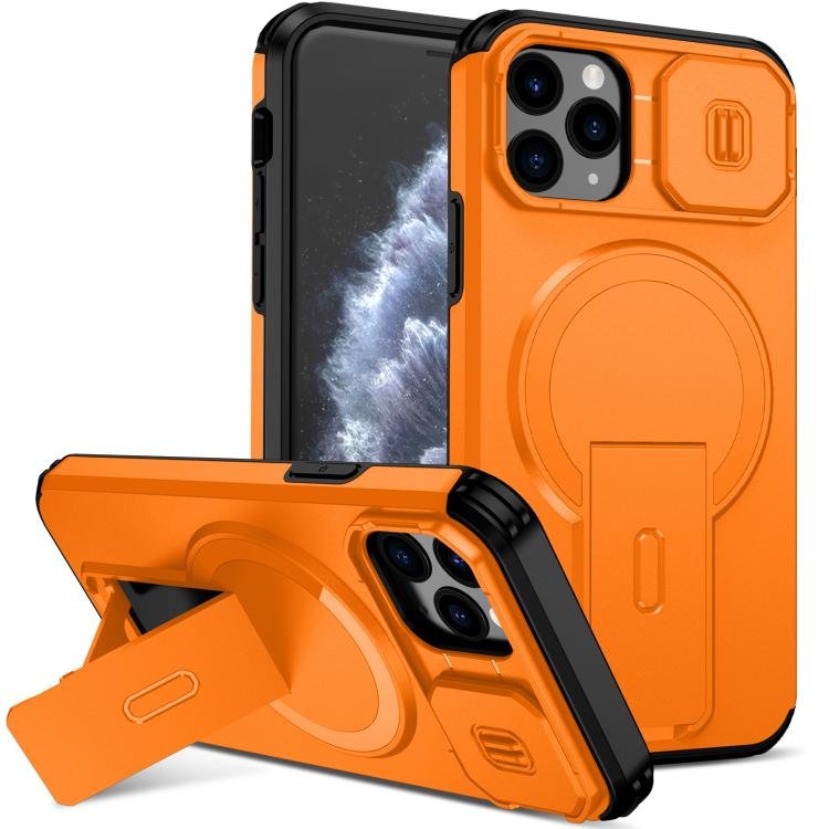 Sliding Camshield MagSafe Holder Phone Case, For iPhone 11 Pro Sliding Camshield MagSafe Holder Phone Case, For iPhone 11 Pro