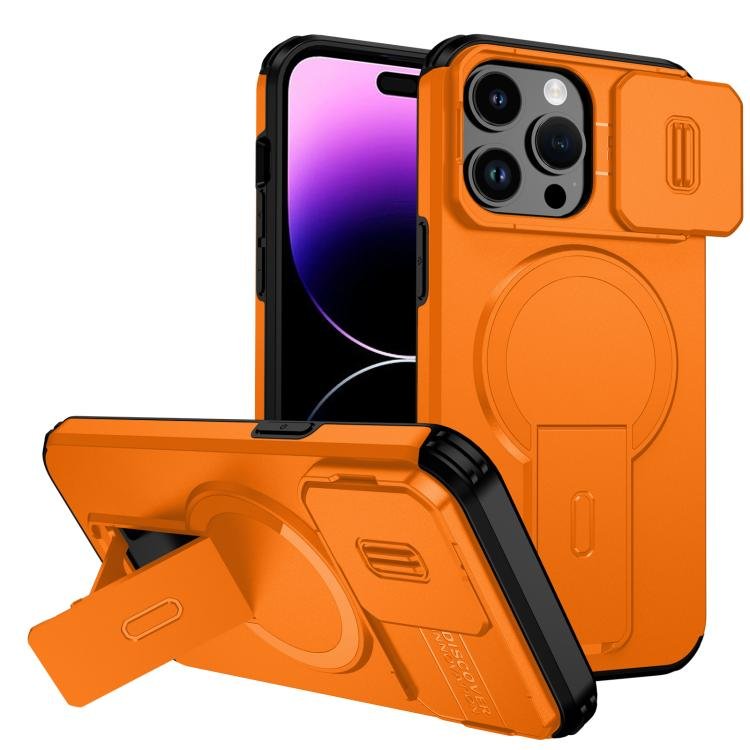 Sliding Camshield MagSafe Holder Phone Case, For iPhone 14 Pro Max