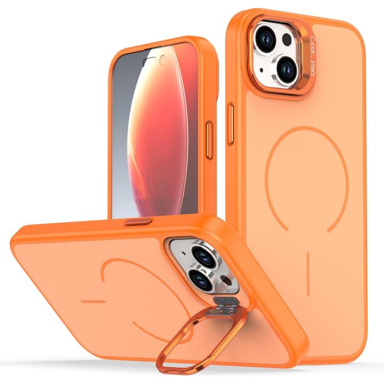 Bright Color Contrast Skin-feel Camera Bracket Magsafe Phone Case, For iPhone 14 Plus, For iPhone 14 Bright Color Contrast Skin-feel Camera Bracket Magsafe Phone Case, For iPhone 14 Plus, For iPhone 14