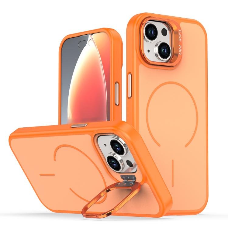 Bright Color Contrast Skin-feel Camera Bracket Magsafe Phone Case, For iPhone 13 Bright Color Contrast Skin-feel Camera Bracket Magsafe Phone Case, For iPhone 13