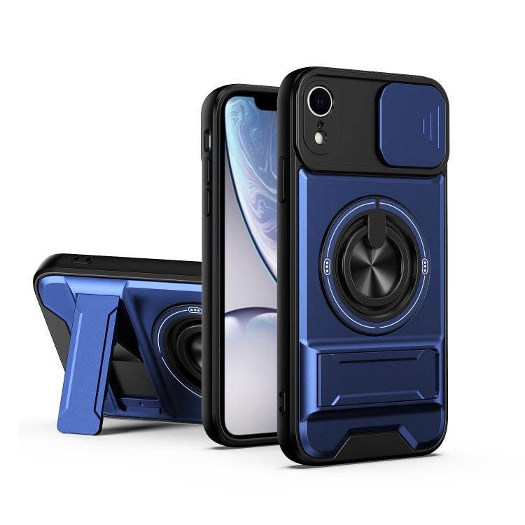 Lens Sliding Window Multifunctional Magnetic Shockproof Phone Case, For iPhone XR, For iPhone XS Max Lens Sliding Window Multifunctional Magnetic Shockproof Phone Case, For iPhone XR, For iPhone XS Max