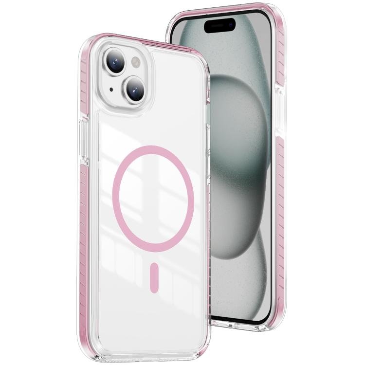Crystal Shield Clear Magnetic Acrylic Hybrid TPU Phone Case, For iPhone 15 Plus Crystal Shield Clear Magnetic Acrylic Hybrid TPU Phone Case, For iPhone 15 Plus