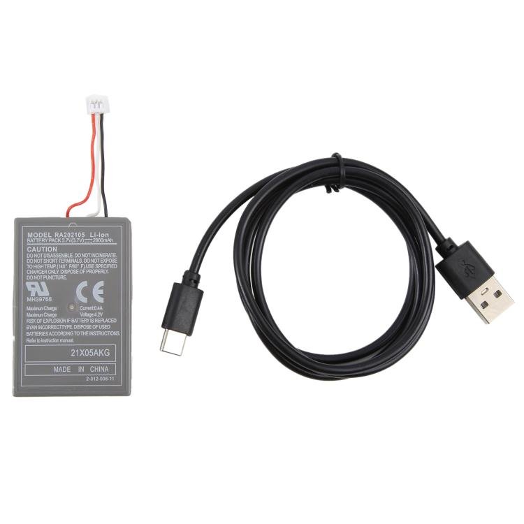 For Snoy PS5 Game Controller Replacement Battery 2800mAh with Charing Cable