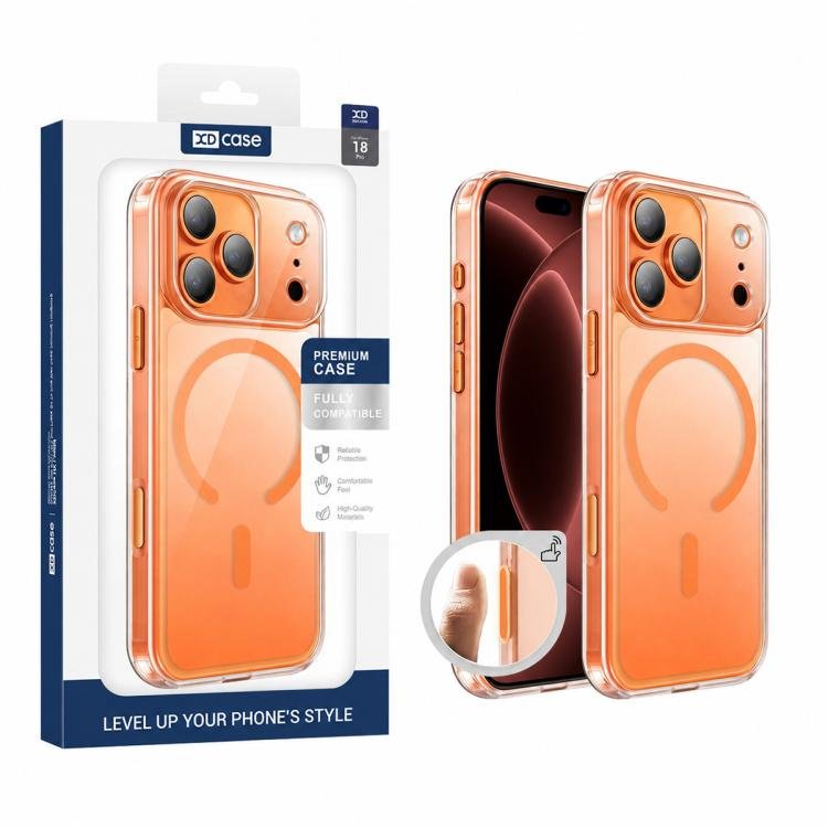 XDcase Frosted Transparent Magnetic Shockproof Phone Case, For iPhone 18 Pro… XDcase Frosted Transparent Magnetic Shockproof Phone Case, For iPhone 18 Pro…