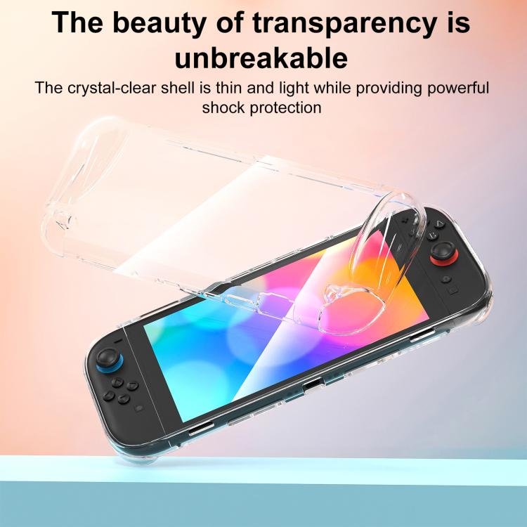 XDcase Game Console Clear TPU Protective Case, For Nintendo Switch 2