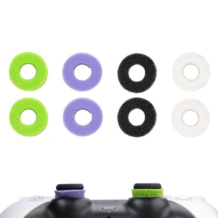 XDcase 8pcs Soft Silicone Aiming Precision Rings for PS4 / PS5 / Xbox / Switch / Google Stadia, 8PCS