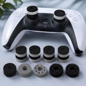 XDcase 16pcs Sponge Aiming Precision Rings for PS4 / PS5 / Xbox / Switch / Google Stadia, 16PCS