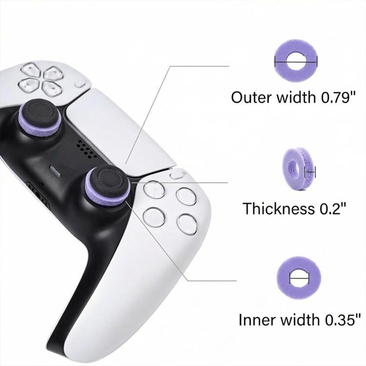XDcase 12pcs Aiming Precision Rings for PS4 / PS5 / Xbox / Switch / Google Stadia, 12PCS