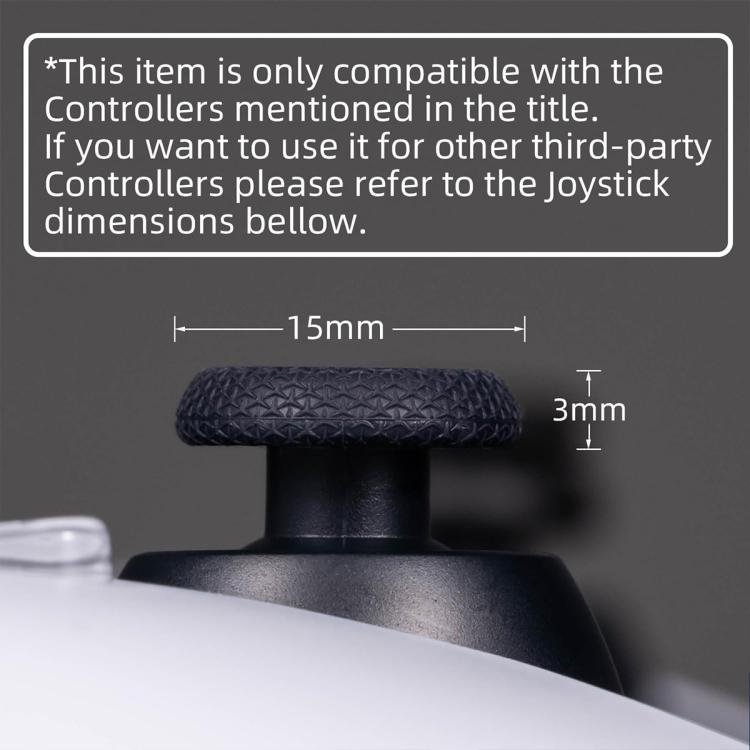 XDcase 6pcs Joystick Thumb Grip Cap Stackable Cover for Nintendo Switch Pro Controller