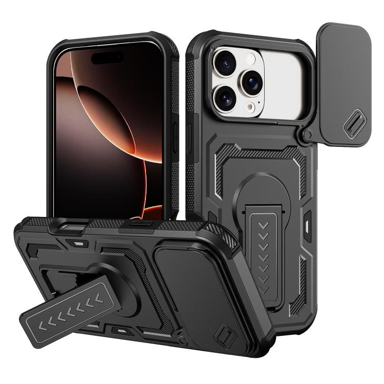 Slid Camera Shield Invisible Holder PC Hybrid TPU Phone Case, For iPhone 17 Pro Max… Slid Camera Shield Invisible Holder PC Hybrid TPU Phone Case, For iPhone 17 Pro Max…