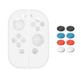 XDcase 1 Pair Soft Silicone Protective Case & Joystick Caps Set...