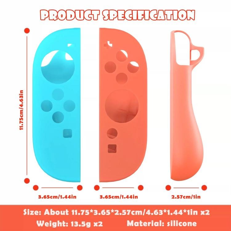 XDcase 1 Pair Soft Silicone Protective Case & Joystick Caps Set...