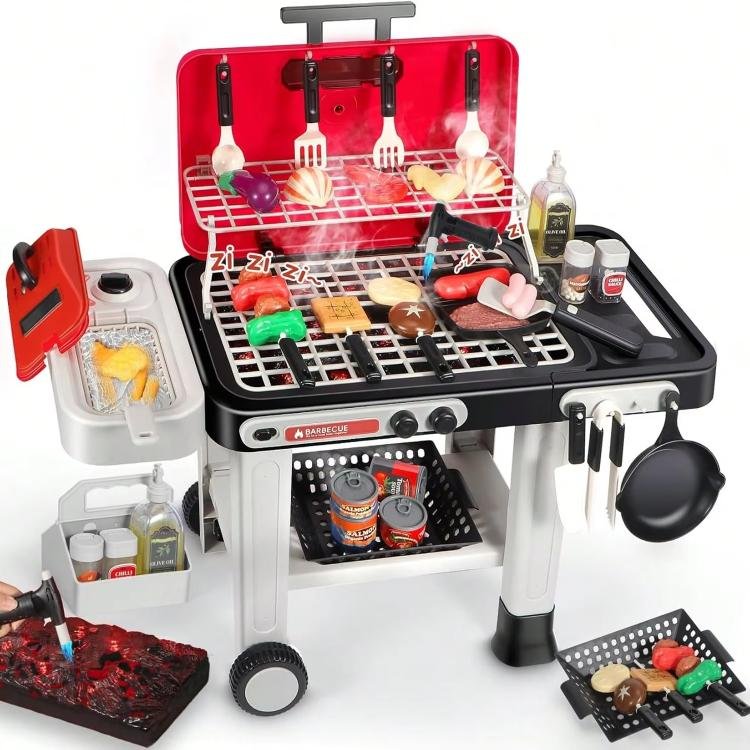 42pcs / Set Children Pretend Barbecue Grill Toy Set 42pcs / Set Children Pretend Barbecue Grill Toy Set