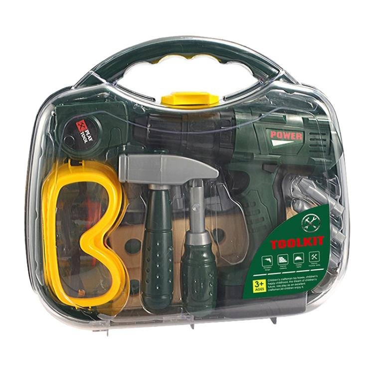 Children Pretend Play DIY Simulation Electric Drill Tool Set Children Pretend Play DIY Simulation Electric Drill Tool Set