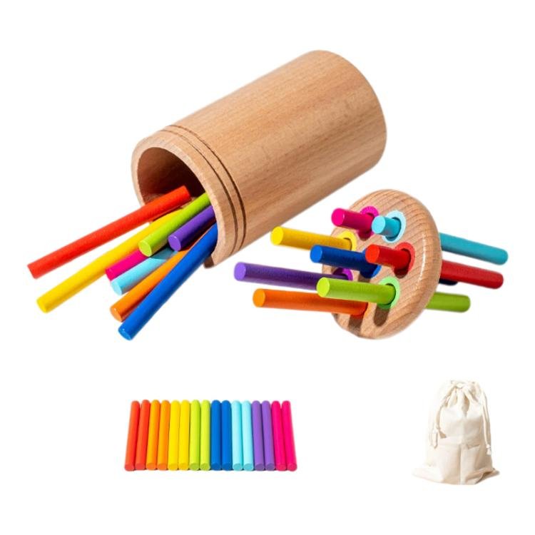 Baby Sensory Play Montessori Wooden Toys Color Shape Sorting Box… Baby Sensory Play Montessori Wooden Toys Color Shape Sorting Box…