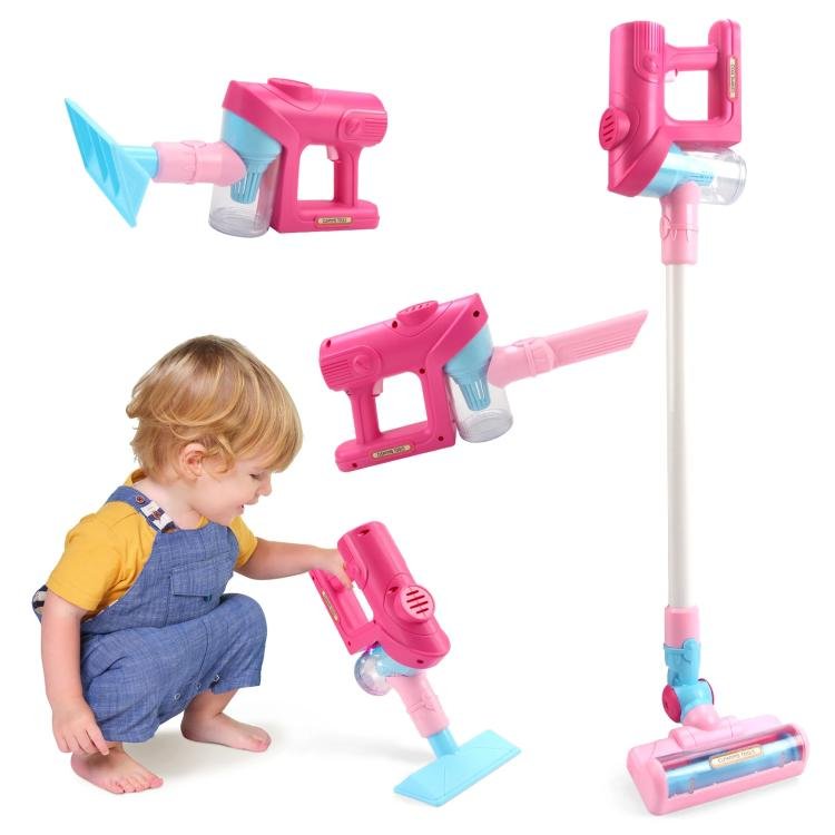 Children Pretend Play Electric Simulation Sound and Light Vacuum Cleaner… Children Pretend Play Electric Simulation Sound and Light Vacuum Cleaner…