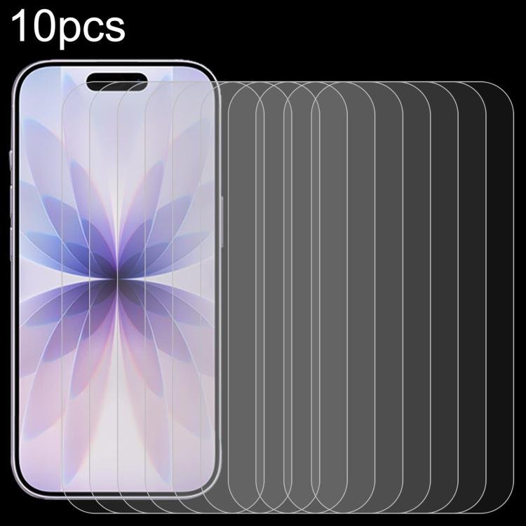 10pcs 0.18mm High Aluminum Tempered Glass Film, For iPhone 18, For iPhone 18 …