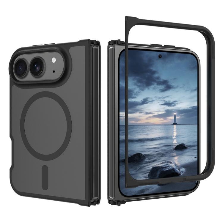 Skin Feel TPU Hybrid PC MagSafe Phone Case, For iPhone Duo Skin Feel TPU Hybrid PC MagSafe Phone Case, For iPhone Duo