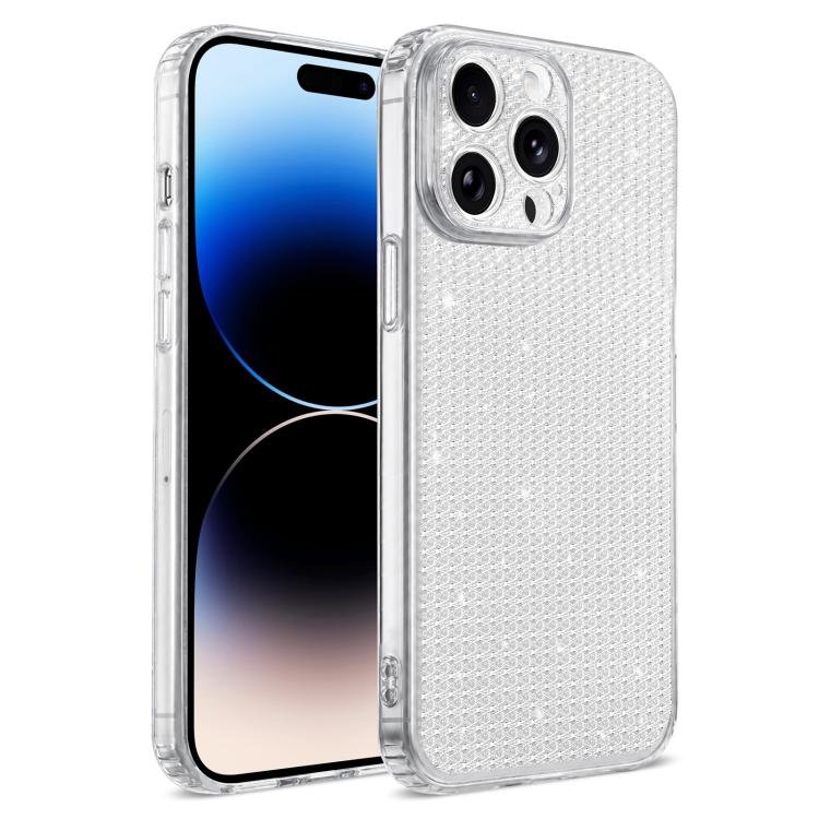 Sparkling Diamond Glitter Airbag Phone Case, For iPhone 14 Pro Max, For iPhone 13 Pro Max