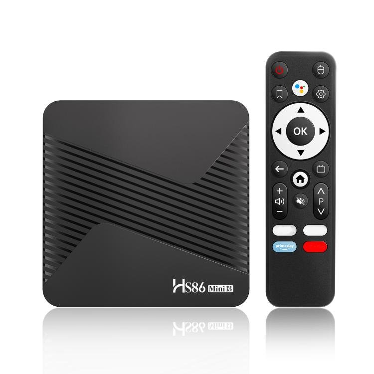 HS86 MINI 13 Android 14 Wifi 6 BT 5.4 4K TV Box, EU Plug, AU Plug, UK Plug… HS86 MINI 13 Android 14 Wifi 6 BT 5.4 4K TV Box, EU Plug, AU Plug, UK Plug…