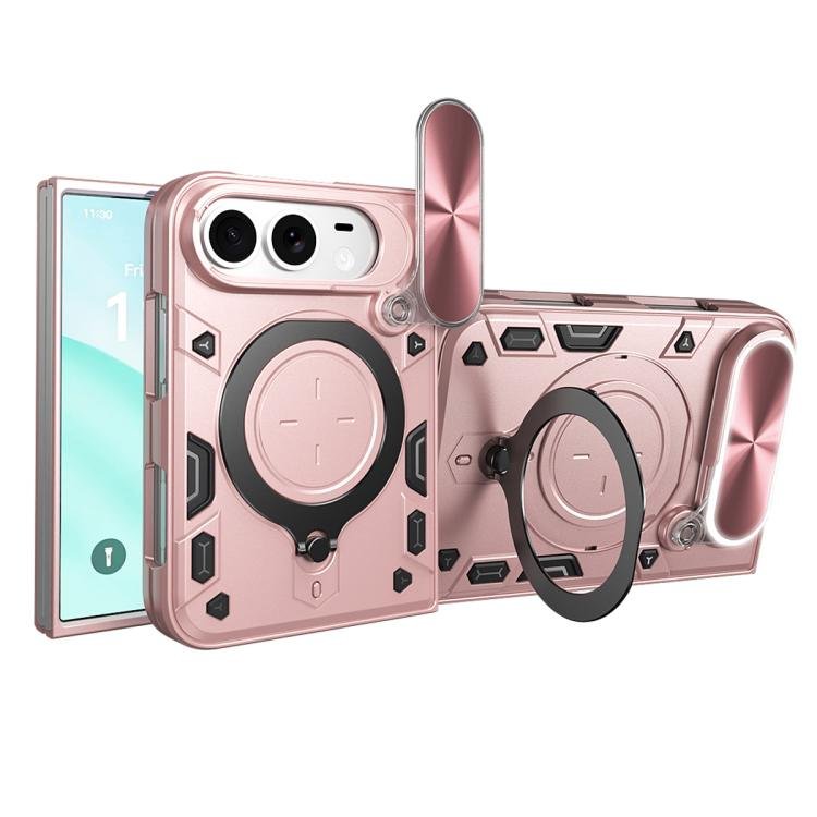 CD Texture Sliding Camshield Magnetic Holder Phone Case, For iPhone Duo CD Texture Sliding Camshield Magnetic Holder Phone Case, For iPhone Duo