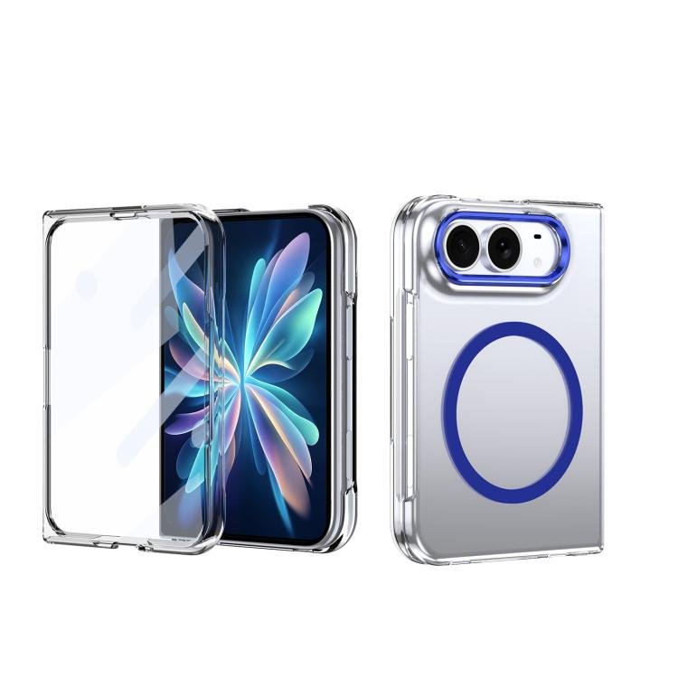 lce Folding Series MagSafe Integrated Clear PC Phone Case, For iPhone Duo lce Folding Series MagSafe Integrated Clear PC Phone Case, For iPhone Duo