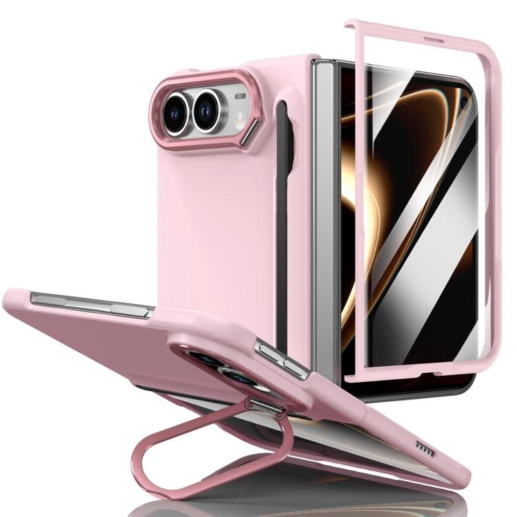 Integrated Skin Feel Lens Folding Holder Pen Slot Shockproof Phone Case with … Integrated Skin Feel Lens Folding Holder Pen Slot Shockproof Phone Case with …