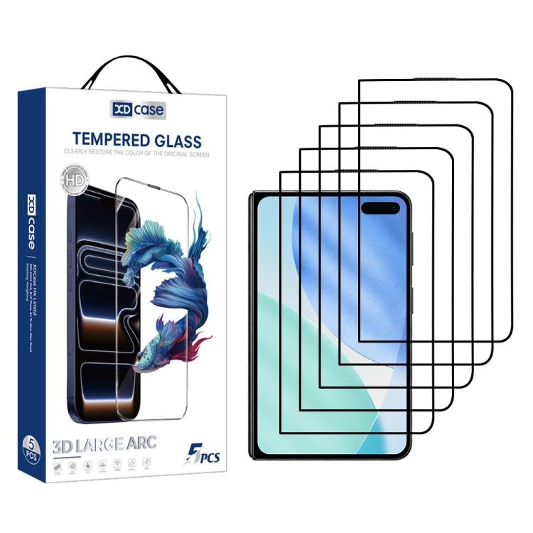 XDcase 5 PCS/Pack Silk-Printed HD Tempered Glass Film… XDcase 5 PCS/Pack Silk-Printed HD Tempered Glass Film…