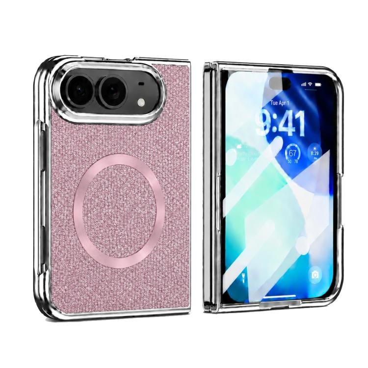 Glitter Powder Magnetic Integrated Film Phone Case, For iPhone Duo Glitter Powder Magnetic Integrated Film Phone Case, For iPhone Duo