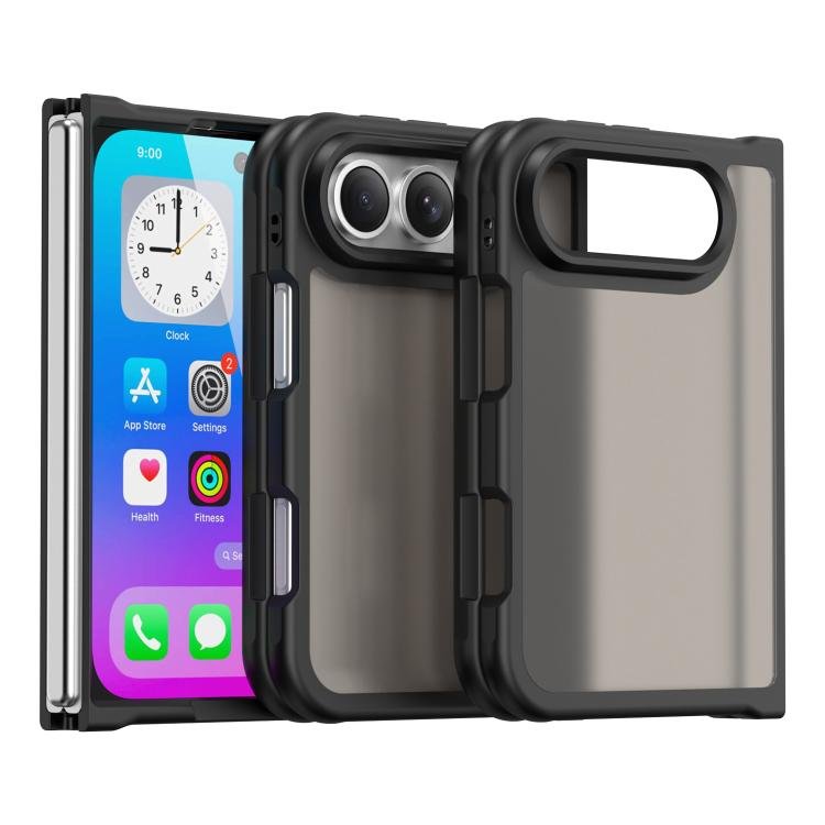Fan Dun Series TPU Hybrid PC Frosted Phone Case, For iPhone Duo Fan Dun Series TPU Hybrid PC Frosted Phone Case, For iPhone Duo
