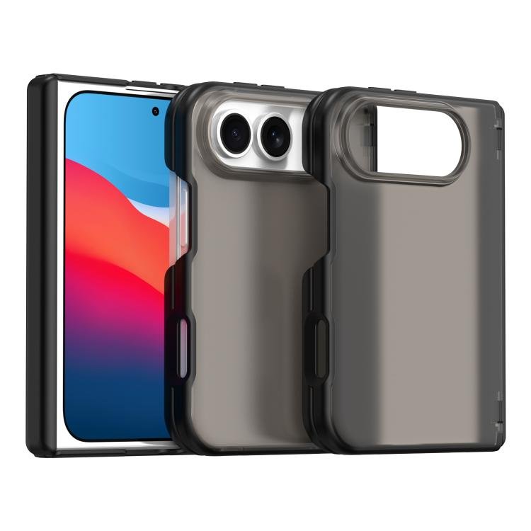 Fan Dun Series TPU Hybrid PC Frosted Central Axis Phone Case, For iPhone Duo Fan Dun Series TPU Hybrid PC Frosted Central Axis Phone Case, For iPhone Duo