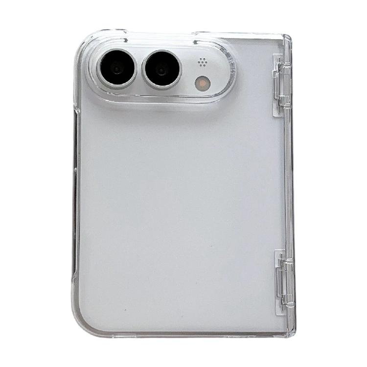 Clear Spring Hinge PC Phone Case, For iPhone Duo Clear Spring Hinge PC Phone Case, For iPhone Duo