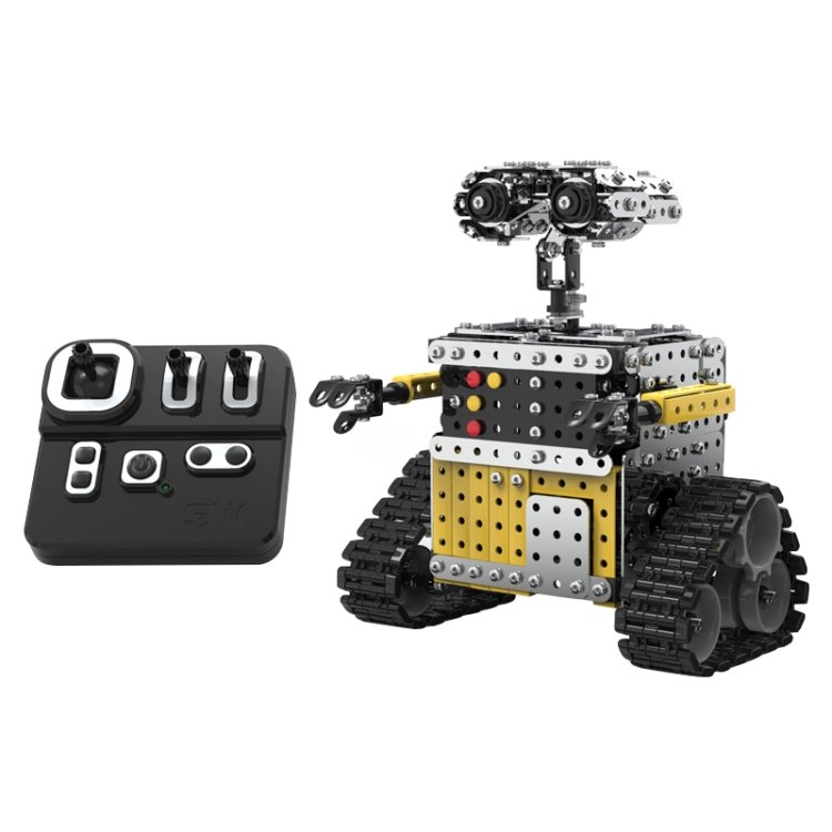 MoFun SW(RC)009 DIY Stainless Steel Assembly Remote Control Robot Interactive Intelligence Toy MoFun SW(RC)009 DIY Stainless Steel Assembly Remote Control Robot Interactive Intelligence Toy