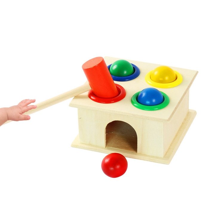 Baby Early Education Intellectual Toy Percussion Knocking Table, Size: 12*12*10cm Baby Early Education Intellectual Toy Percussion Knocking Table, Size: 12*12*10cm