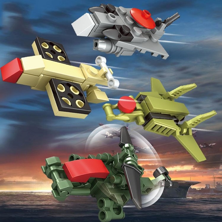 8 in 1 KAZI Field Forces Children DIY Enlightenment Assembled Building Blocks… 8 in 1 KAZI Field Forces Children DIY Enlightenment Assembled Building Blocks…