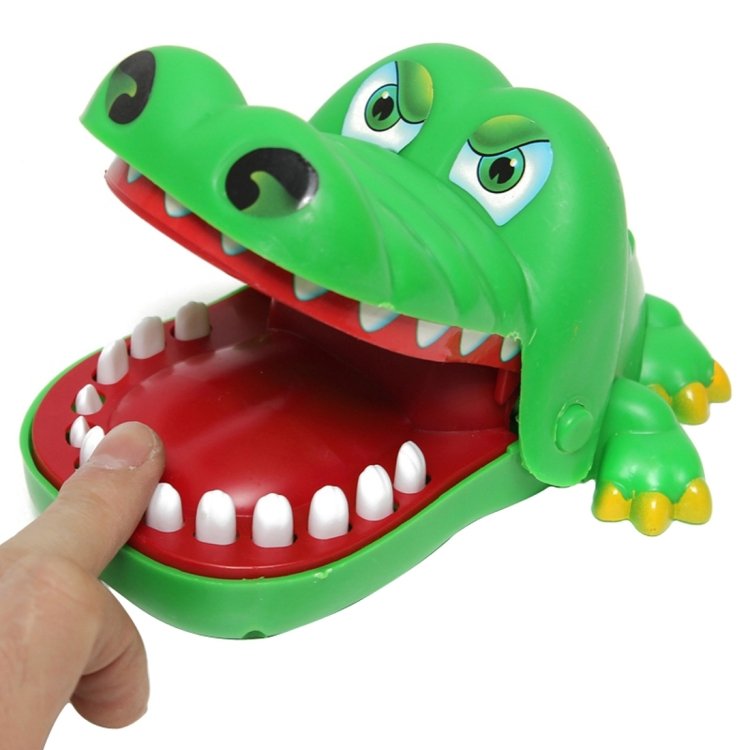 Crazy Crocodile Pushing Teeth to Bite Toy Crazy Crocodile Pushing Teeth to Bite Toy