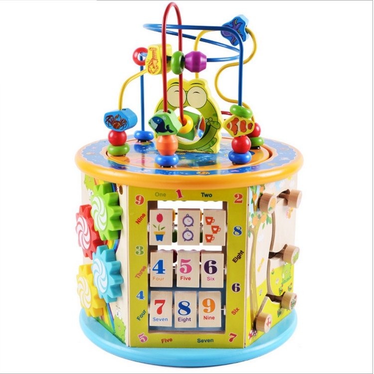 Multi-functional Wooden Gaming Treasure Box Toy Multi-functional Wooden Gaming Treasure Box Toy