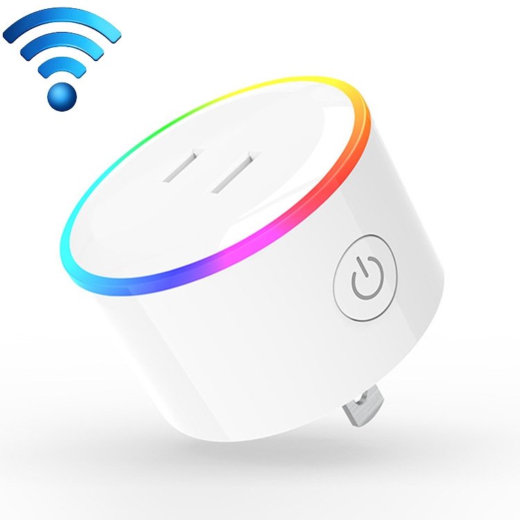 10A RGB Scene Light WiFi Remote Control Smart Socket Works with Alexa & Google Home & IFTTT, AC 100-240V, JP Plug 10A RGB Scene Light WiFi Remote Control Smart Socket Works with Alexa & Google Home & IFTTT, AC 100-240V, JP Plug