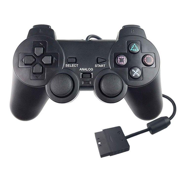 Double Vibration Joypad Wired Game Controle Handle For PS2 Double Vibration Joypad Wired Game Controle Handle For PS2