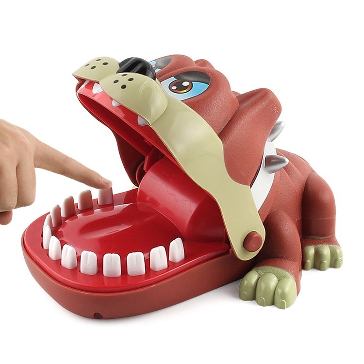 Cartoon Creative Dog Shape Bite Hand Novelty Tricky Toys Cartoon Creative Dog Shape Bite Hand Novelty Tricky Toys